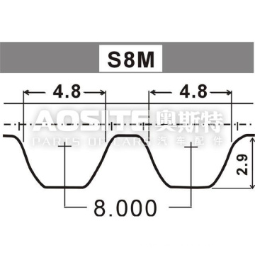 Auto -Timing -Gürtel / Auto -Timinggürtel